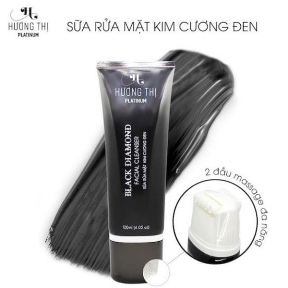 Sữa rửa mặt kim cương đen Hương Thị 120ml