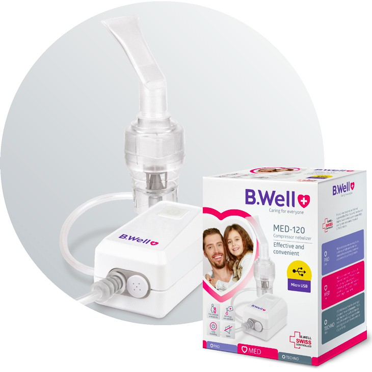 Máy Xông Mũi Họng B.Well Swiss MED
