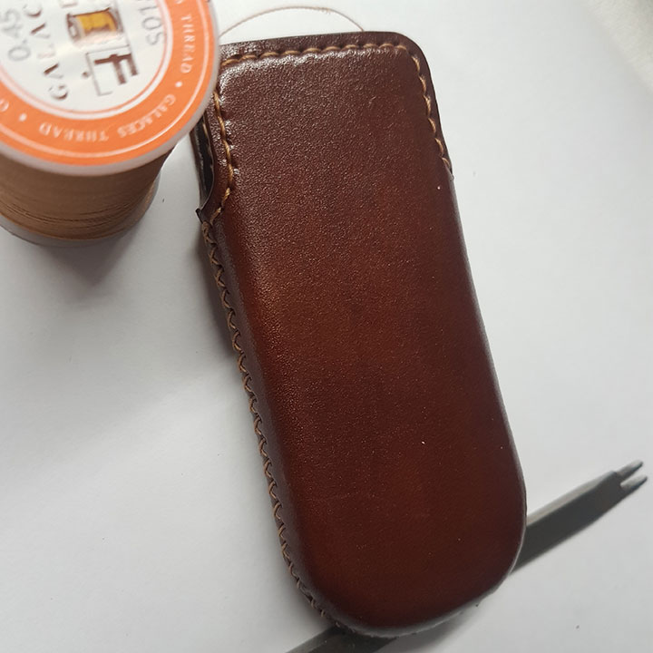 Bao da NOKIA 8600 - Da bò xịn - Đồ da handmade BV0407