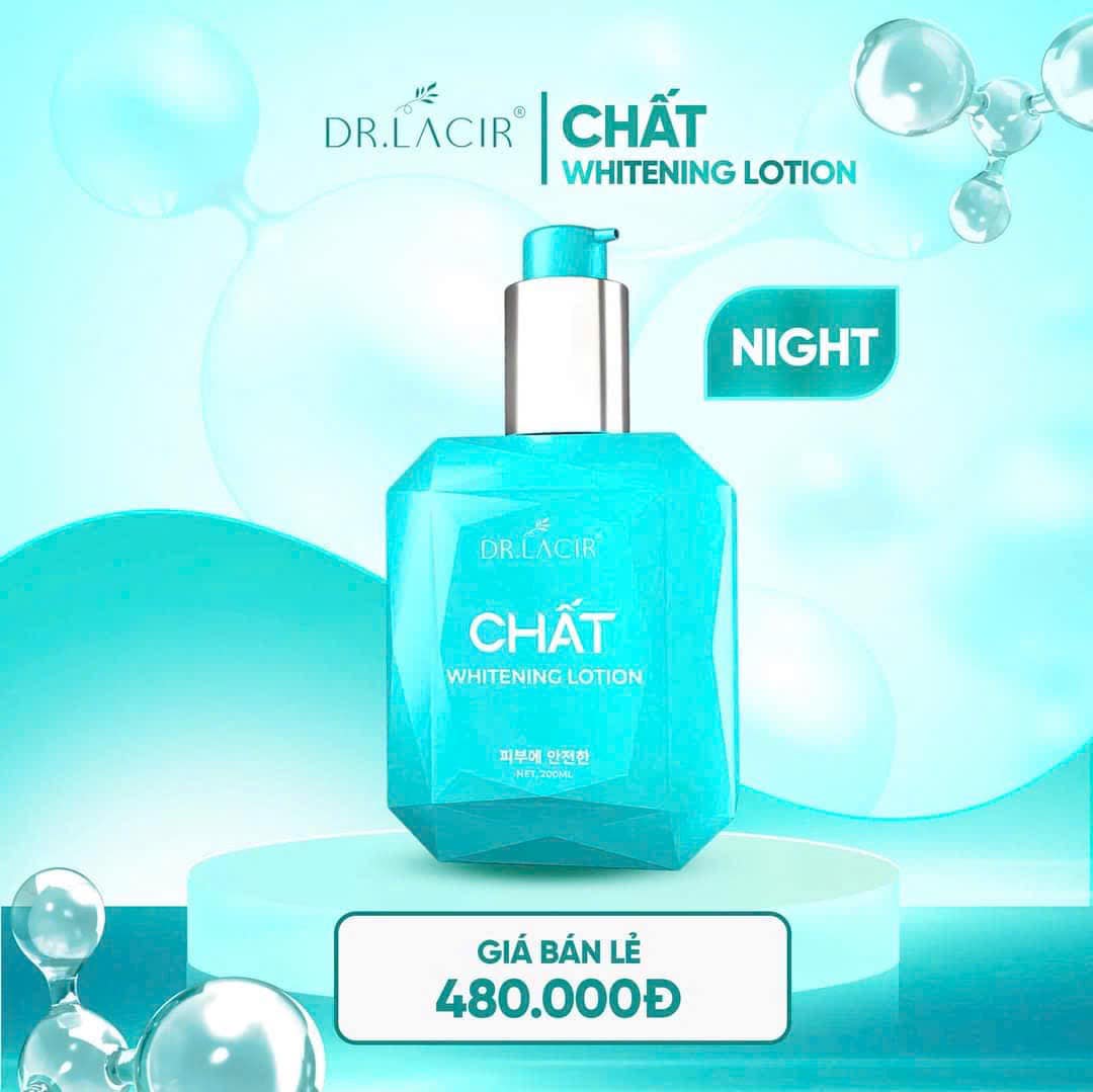 Kem body Chất dưỡng da ban đêm Dr Lacir - Kem body đêm V7 DrLacir