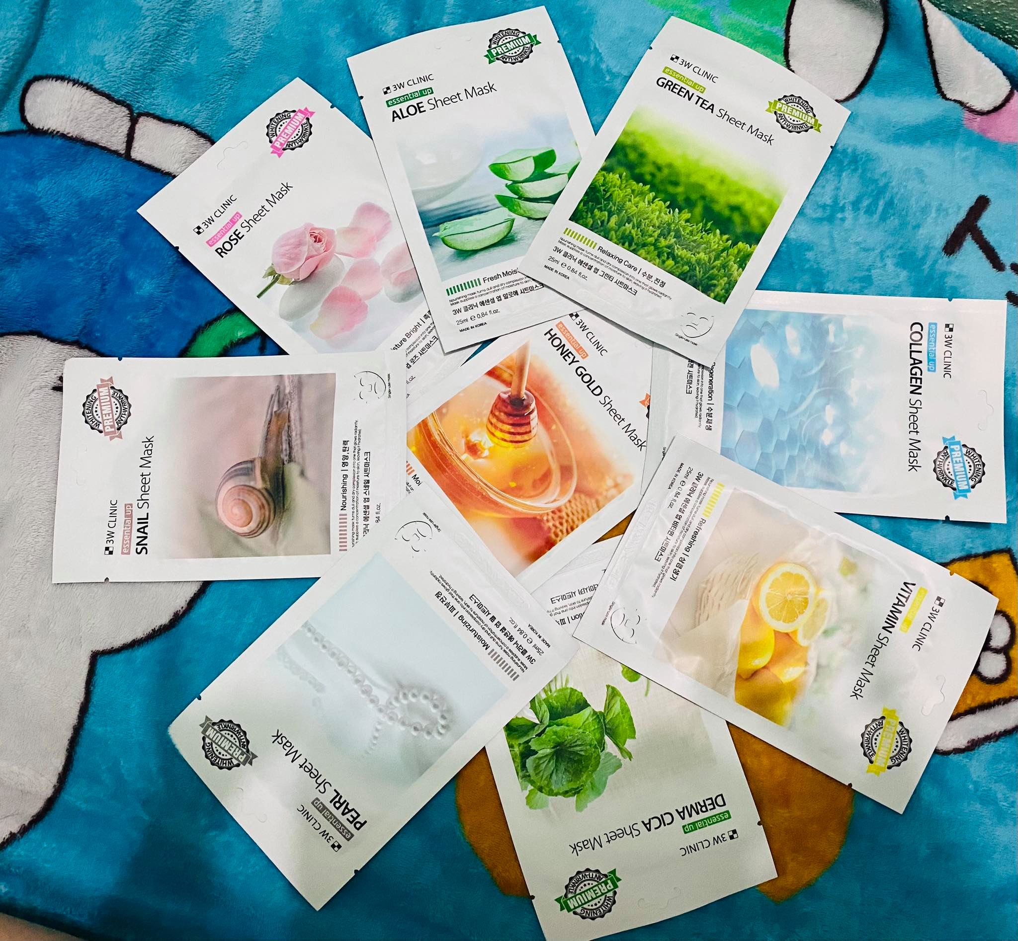 Mặt Nạ Tinh Chất Mật Ong 3W Clinic 24ML