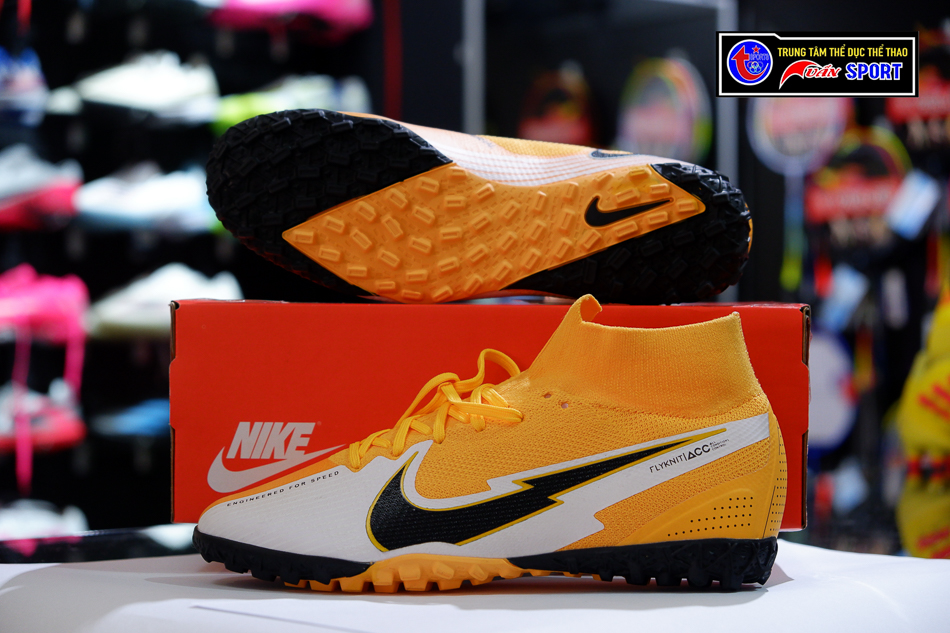 GIÀY đá bóng Mercurial Superfly 7 Elite TF Pro - VÀNG