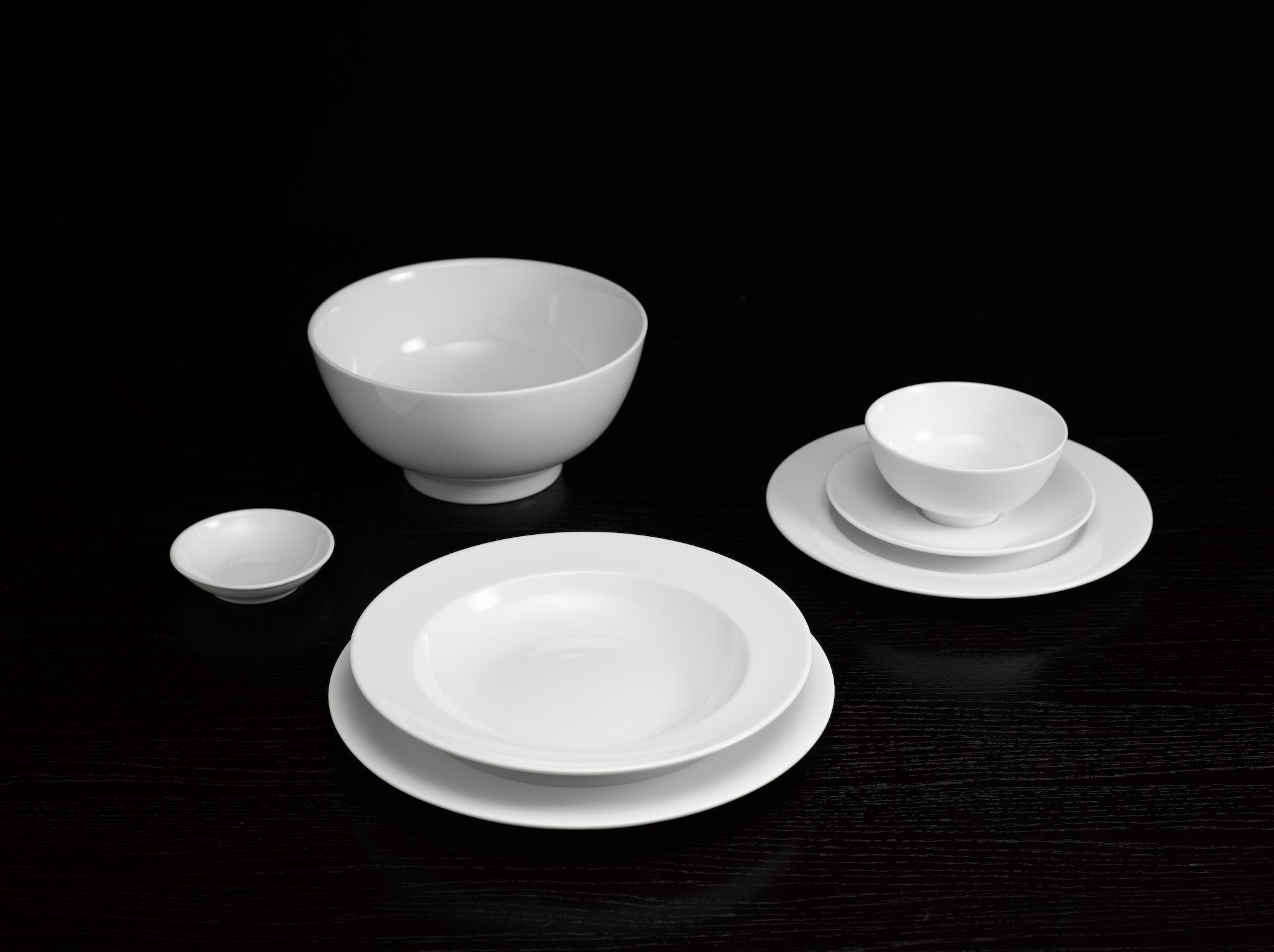 Tô cao Minh Long 15 cm Jasmine Lys Trắng Ngà