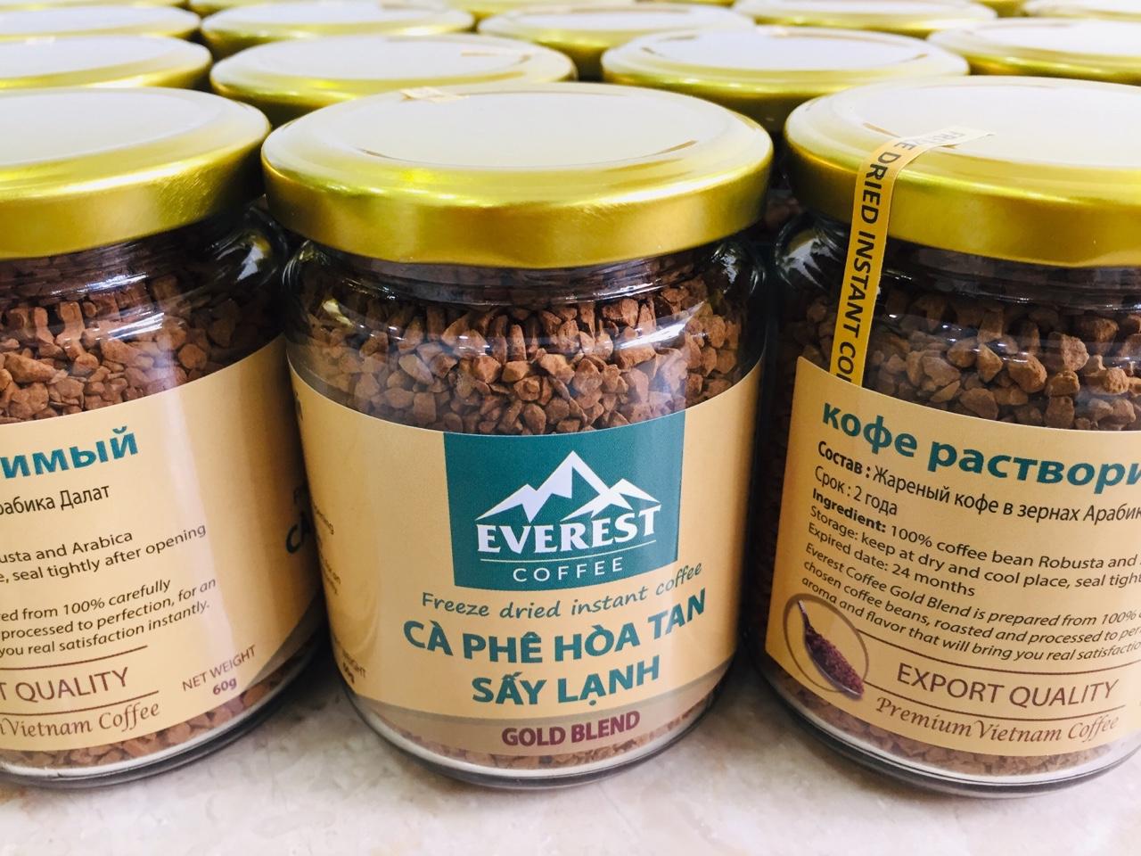 Cà phê hòa tan sấy lạnh Gold Blend 60g
