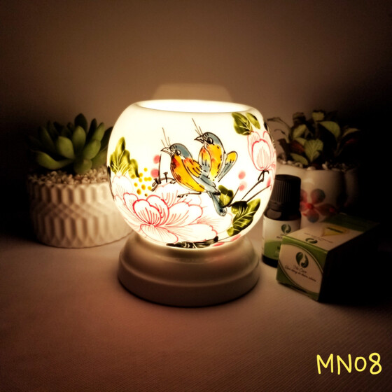 Đèn Xông Tinh Dầu Kiêm Đèn Ngủ