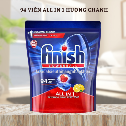 Viên rửa bát Finish All in 1, Finish Power Essential, Finish Quantum, Quantum ULTIMATE [nhiều chức năng, rẻ vô địch]