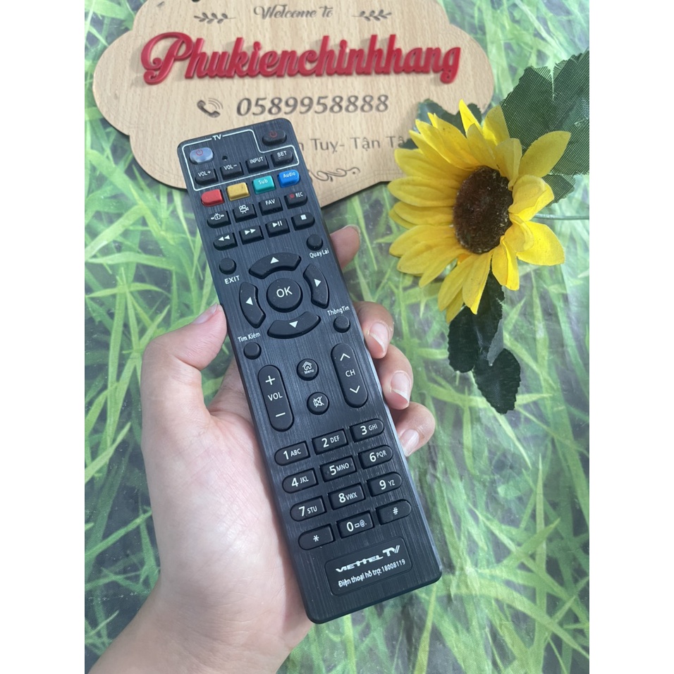 🎀[BẢO HÀNH 03 THÁNG]🎀 Remote điều khiển đầu thu VIETTEL