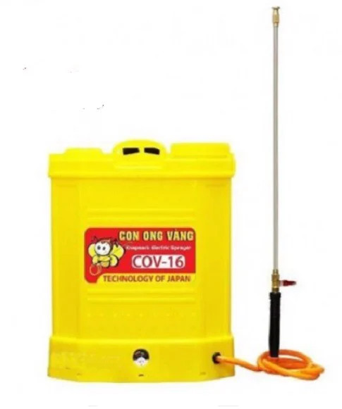 [HCM]Bình phun xịt điện COV 16 (Con Ong Vàng 16 Lít đeo lưng)