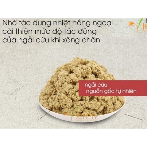 Bột Ngải Cứu  dùng cho máy xông ngải