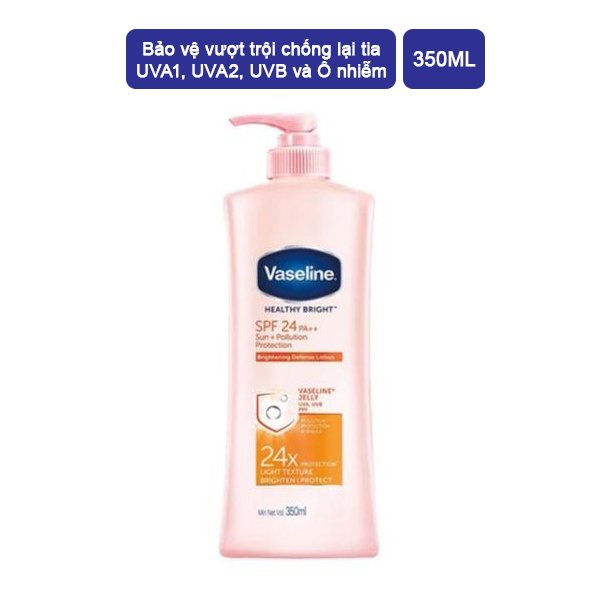 [HCM]Sữa Dưỡng Thể Vaseline Chống Nắng Toàn Thân Spf24 Pa++