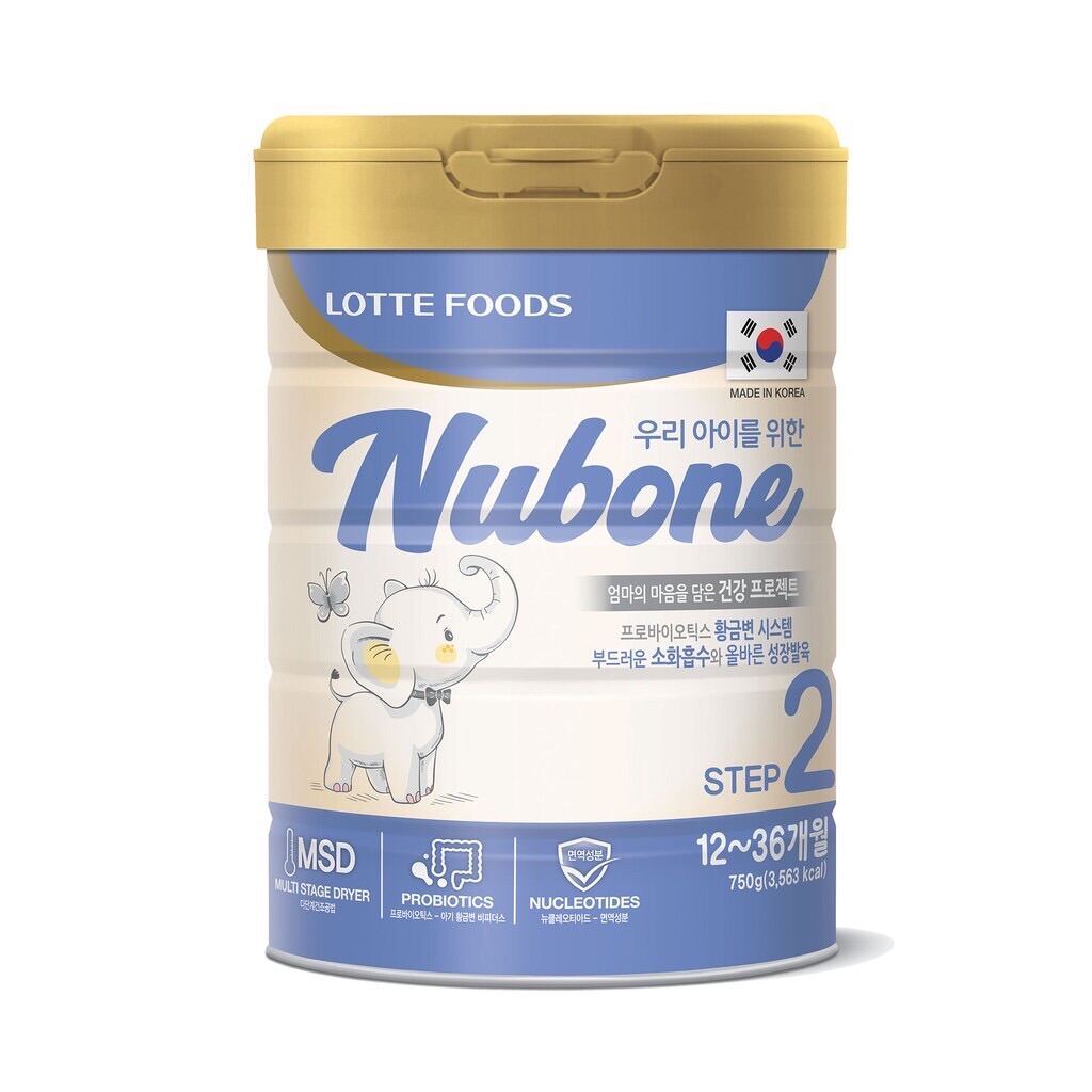 Sữa bột NUBONE STEP 1,2,3, PLUS + (750G)