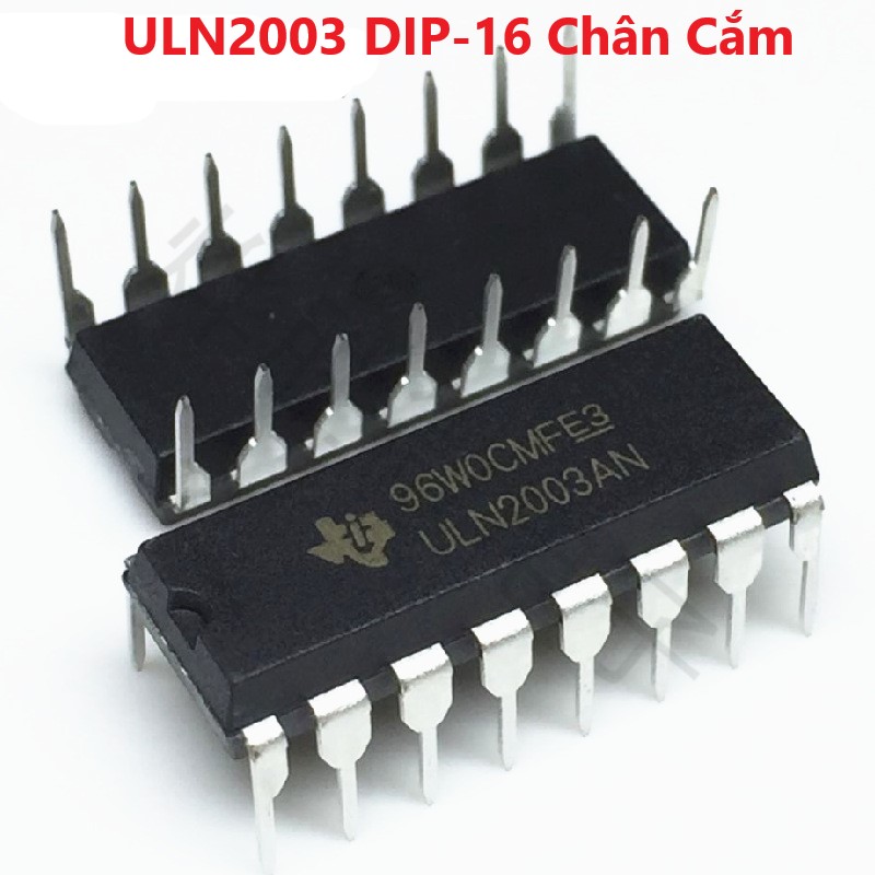 Ic đệm dòng uln2003 uln2803 chân cắm, uln2003a uln2803an 2003 2803 chân dán smd