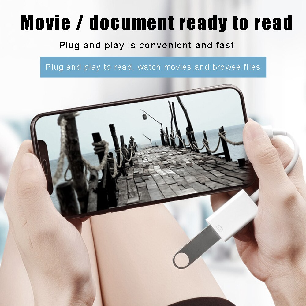 Lightning To USB OTG Camera Adapter