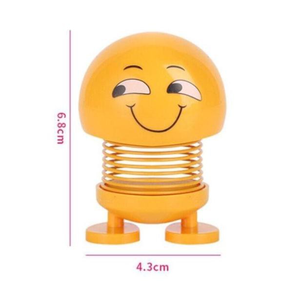Set 10 Thú Nhún emoji Con Lắc Lò Xo