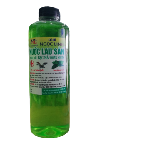 2000ml (2 lít) nước lau sàn tinh dầu bạc hà