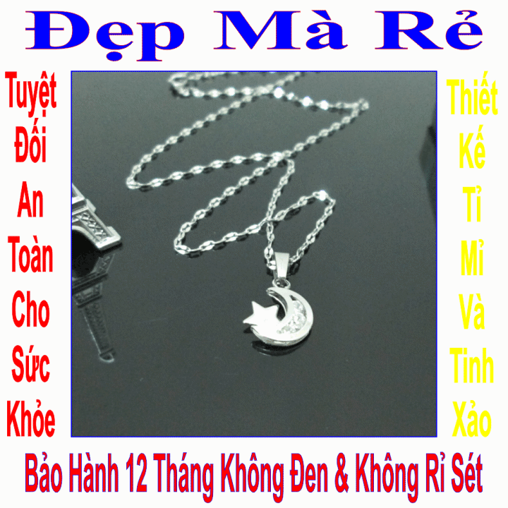 Earrings children stainless steel đẹp that cheap style dangling shaped moon and star applique stone zircon-an child-commitment 1 Đổi 1 if Hoen, rust