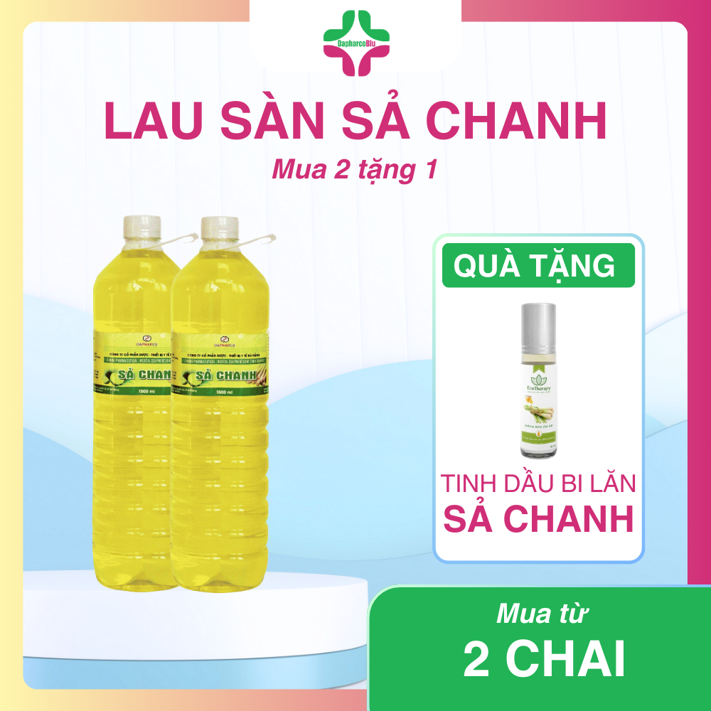 DAPHARCO _NƯỚC LAU SÀN SẢ CHANH (1500ML)