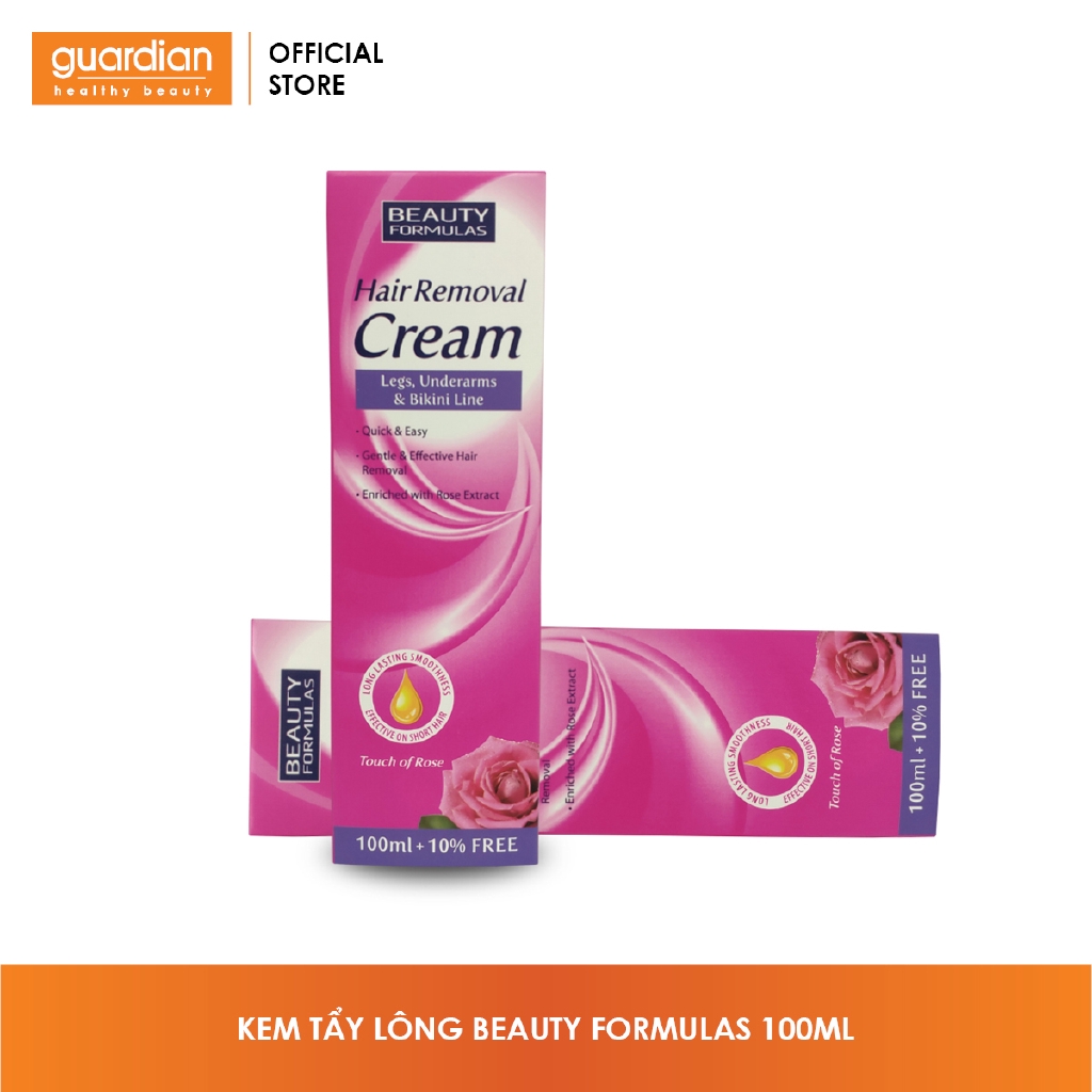 Kem Tẩy Lông BEAUTY FORMULAS 100Ml