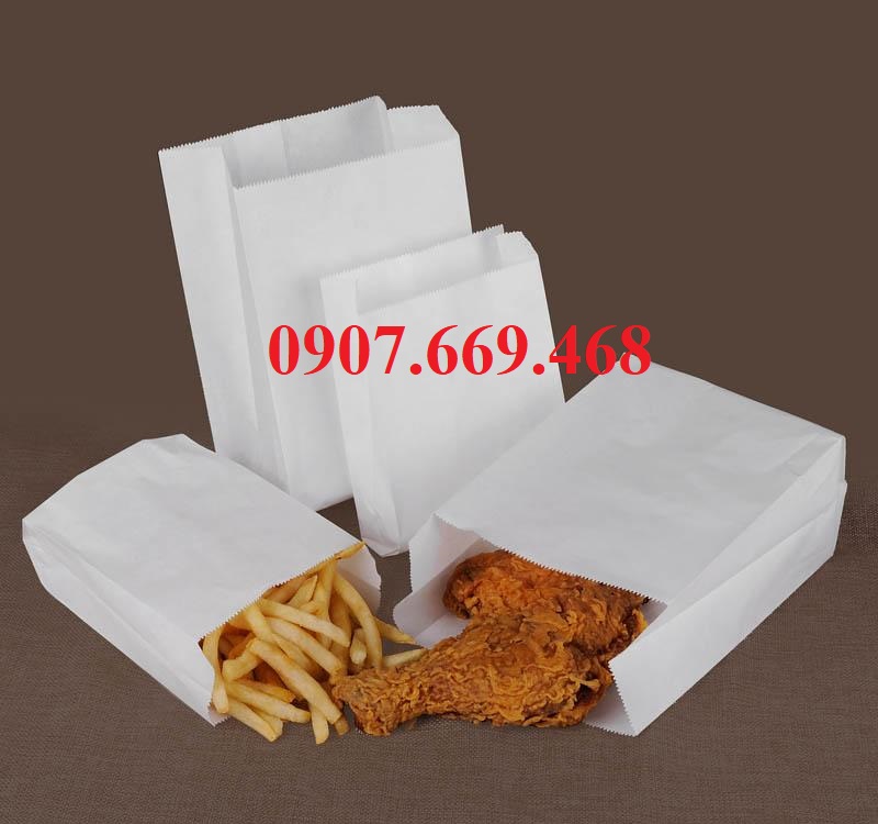Túi giấy đựng hambuger 500 cái