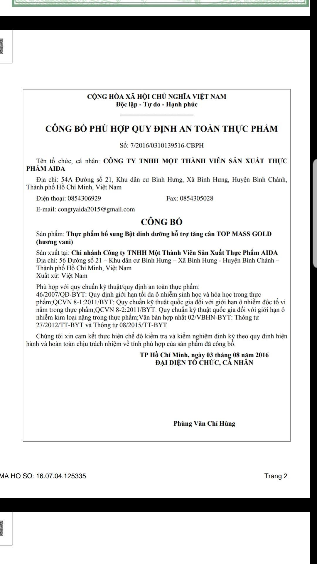[HCM]Sữa bột dinh dưỡng tăng cơ Top whey gold (Hàng chính hãng)