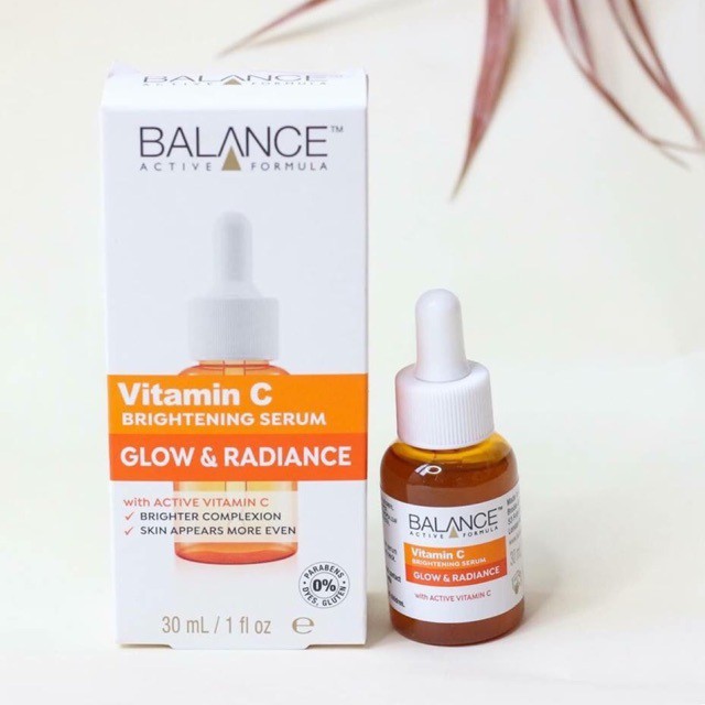 [HCM]Serum Vitamin C Balance Dưỡng Sáng Da Mờ Thâm Active Formula 30ml