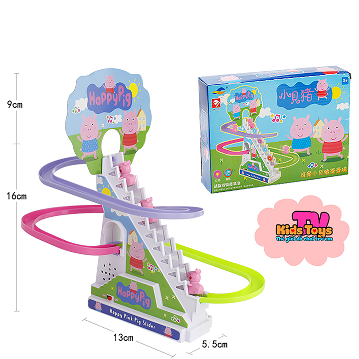 ĐỒ CHƠI PEPPA PIG LEO THANG ÂM THANH VUI NHỘN CHO BÉ
