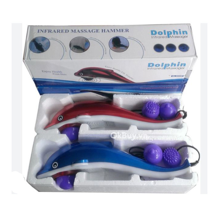 Máy Massage Cá Heo Dolphin PL-608A + Tặng Đầu Massage