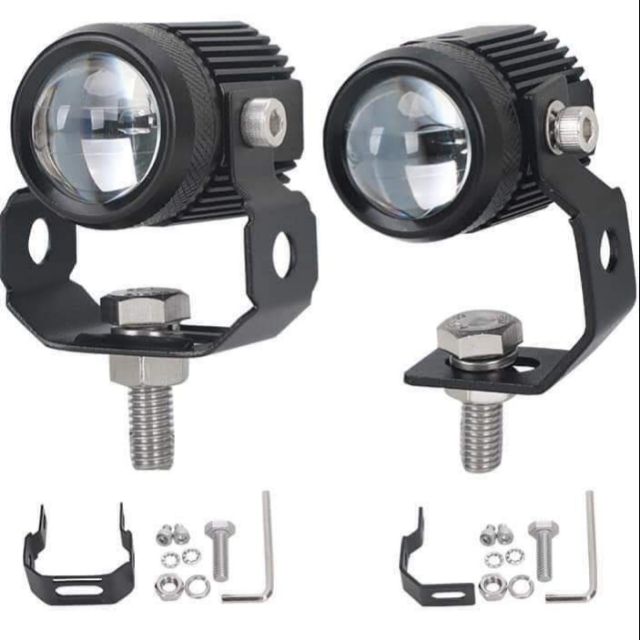 ĐÈN TRỢ SÁNG BI CẦU MINI COS VÀNG PHA TRĂNG( ánh sáng cắt)