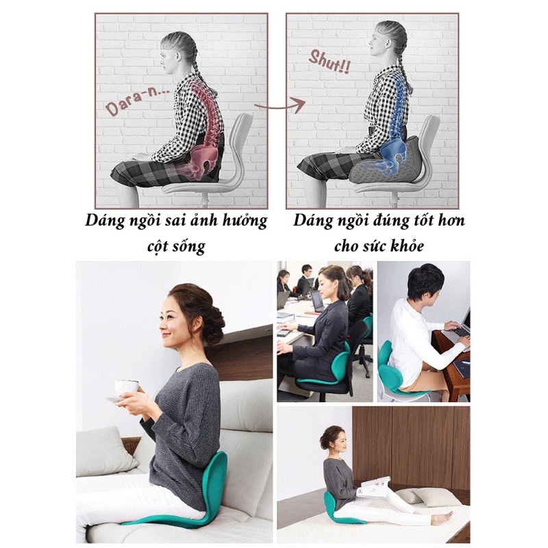 Ghế công thái học - Ghế chống gù cho dân văn phòng và trẻ em, Ghế chống gù,ghế điều chỉnh dáng ngồi giảm đau lưng nhức mỏi