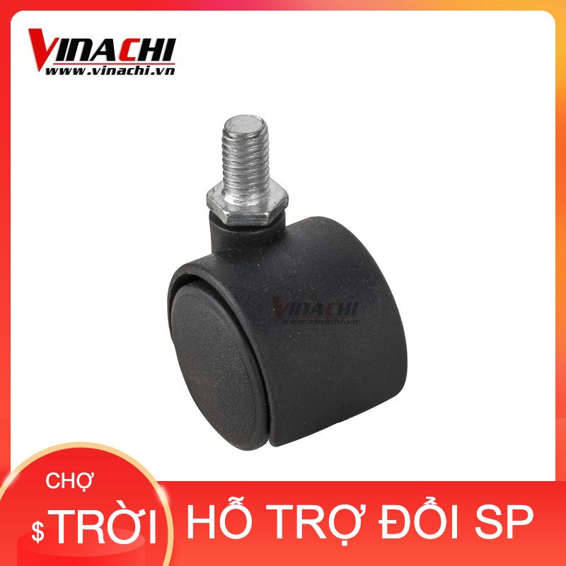 Bánh Xe Lăn - Bánh Xe Lăn Vặn Chốt - Bánh Xe Lăn Chốt Vặn cao cấp