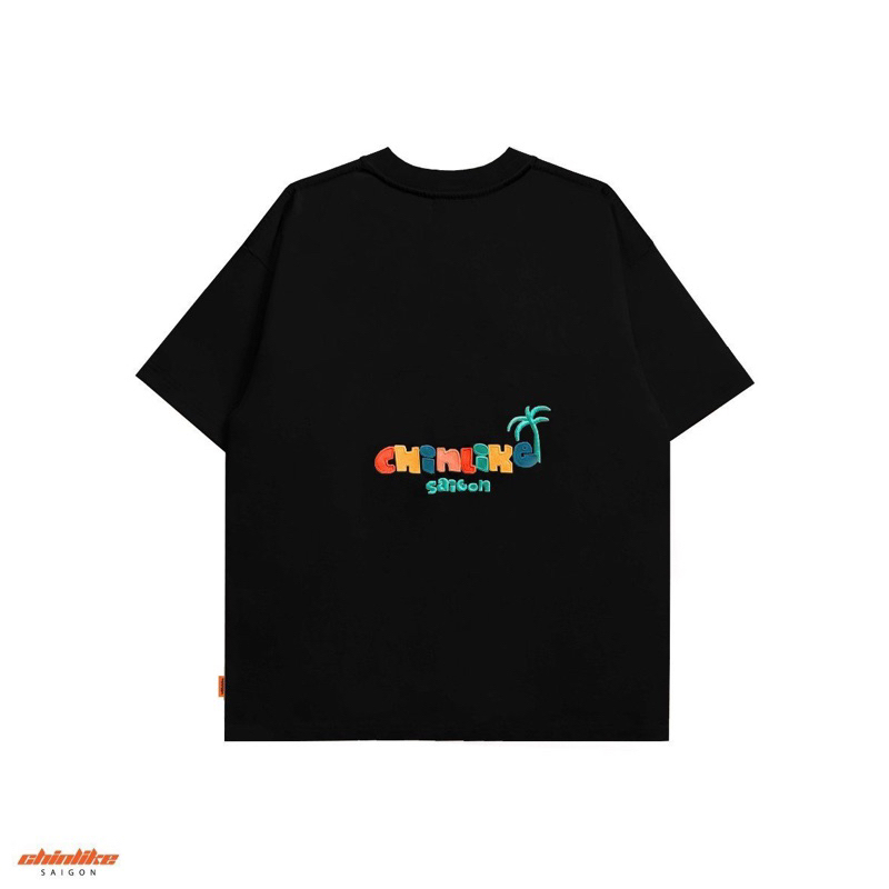 CHINLIKE-BLACK “Thích biển” Tee