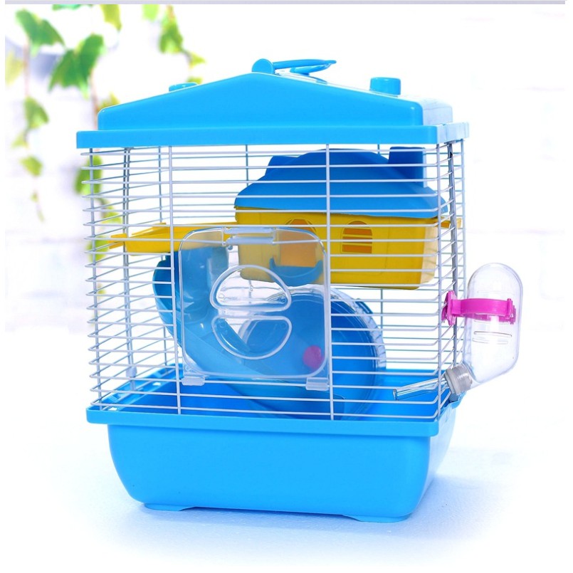 Lồng chuột hamster đầy đủ phụ kiện [ MUA LỒNG TẶNG THỨC ĂN ] [ Sản phẩm và phụ kiện như hình ]