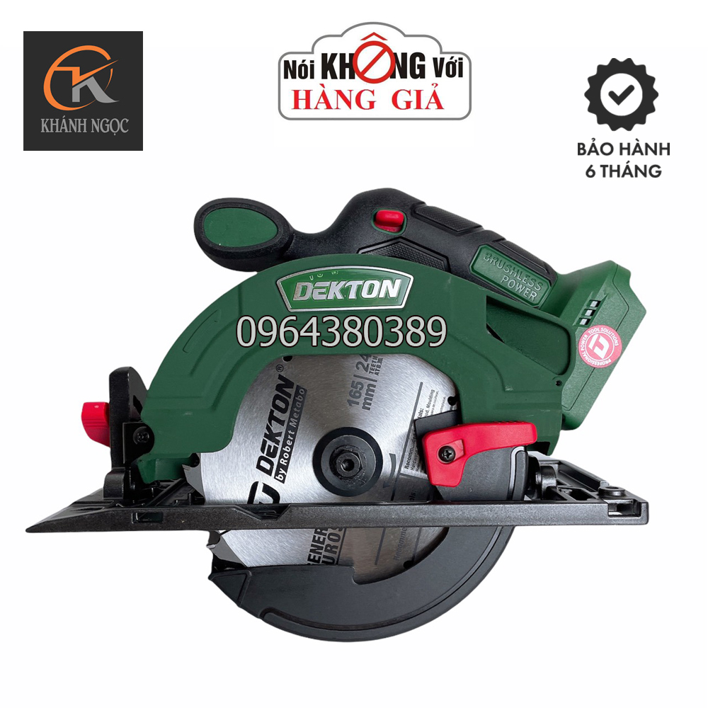 Thân Máy cưa đĩa dùng pin Dekton DK-CS2140MKT dùng chung chân pin makita