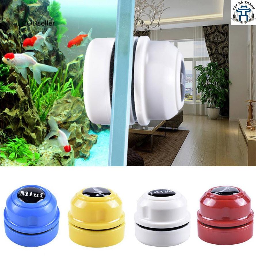 [Hoàn Tiền 10%] Cọ Bể Nam Châm Mini - Chà Rêu Bám Trên Kính Hồ Cá