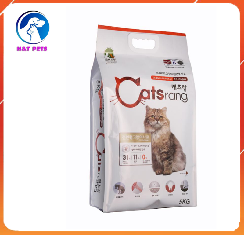 [5kg] Thức ăn hạt cho mèo mọi lứa tuổi CATSRANG