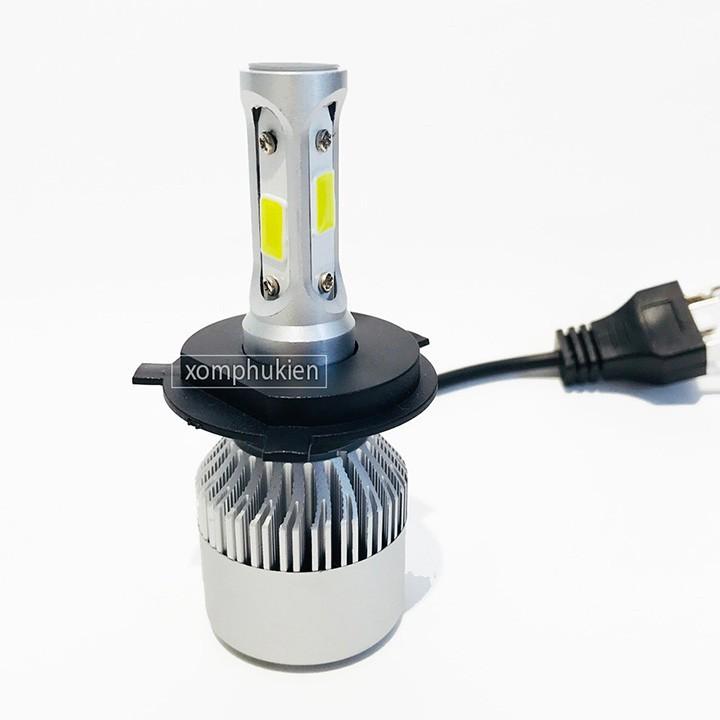 Đèn pha led C6 H4 3 tim mẫu mới 2019( GIÁ 1 BÓNG)