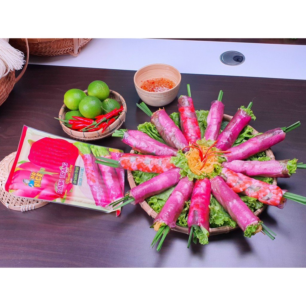 Bánh tráng thanh long Mr.Rice Duy Anh Foods gói 200gr