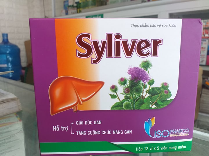 Syliver Isopharco - Hỗ trợ thanh nhiệt, giải độc, mát gan