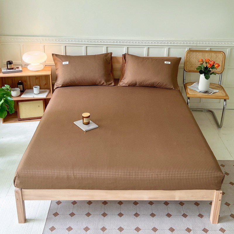 Bộ ga gối cotton tc rotic nhiều mẫu cas decor mát lạnh