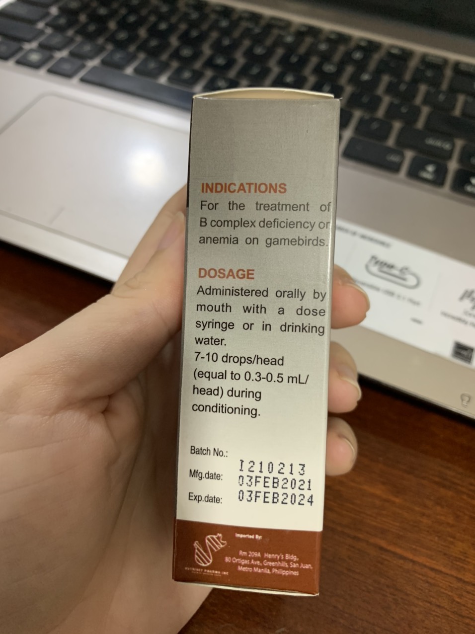 DUNG DỊCH UỐNG TURBO COCK chai 20ml