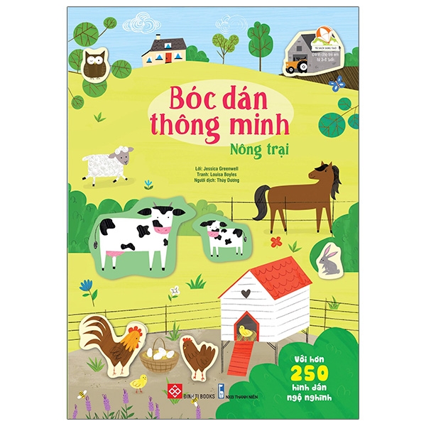 Fahasa - bóc dán thông minh - nông trại