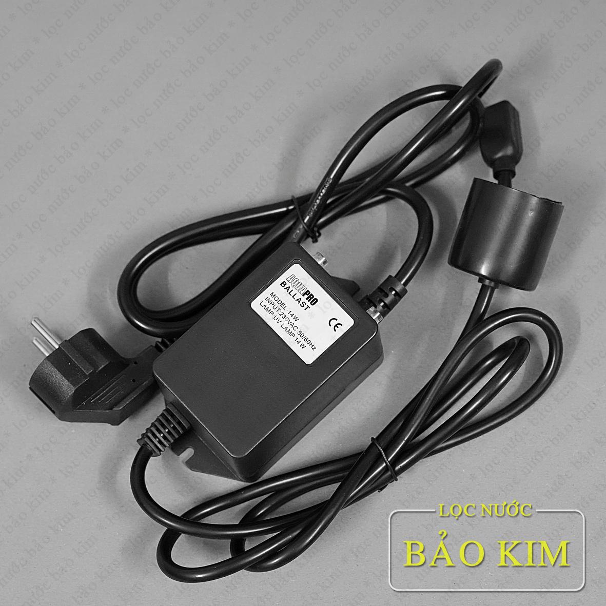[HCM]Adaptor - Ballast biến áp chuyển nguồn đèn cực tím UV 14W - 4 chấu
