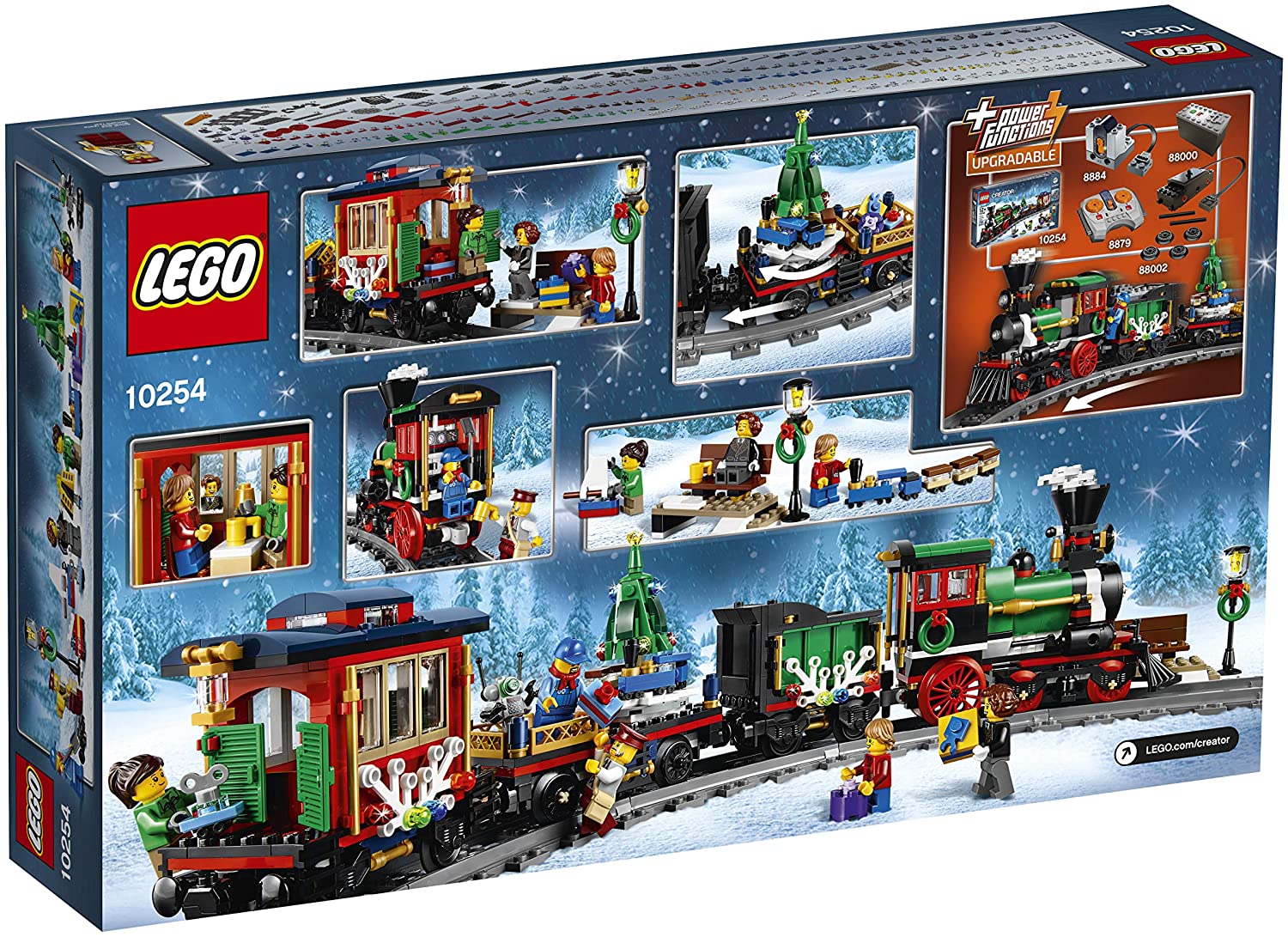 [HAPPY BRICKS] - LEGO  CREATOR EXPERT - 10254 - CHUYẾN TÀU GIÁNG SINH