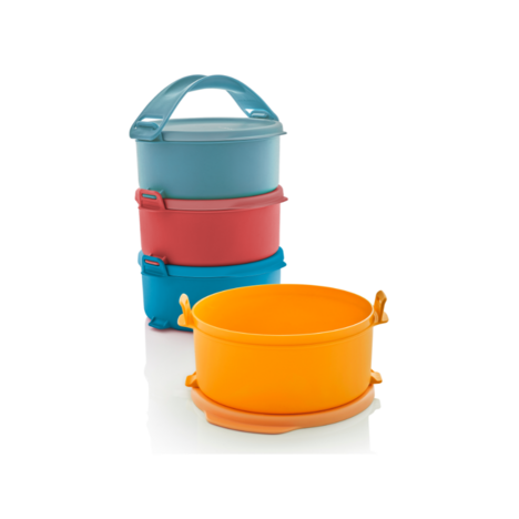 Bộ Hộp Cơm Tupperware Small Round Click To Go - Tupperware Mall Chợ Lớn
