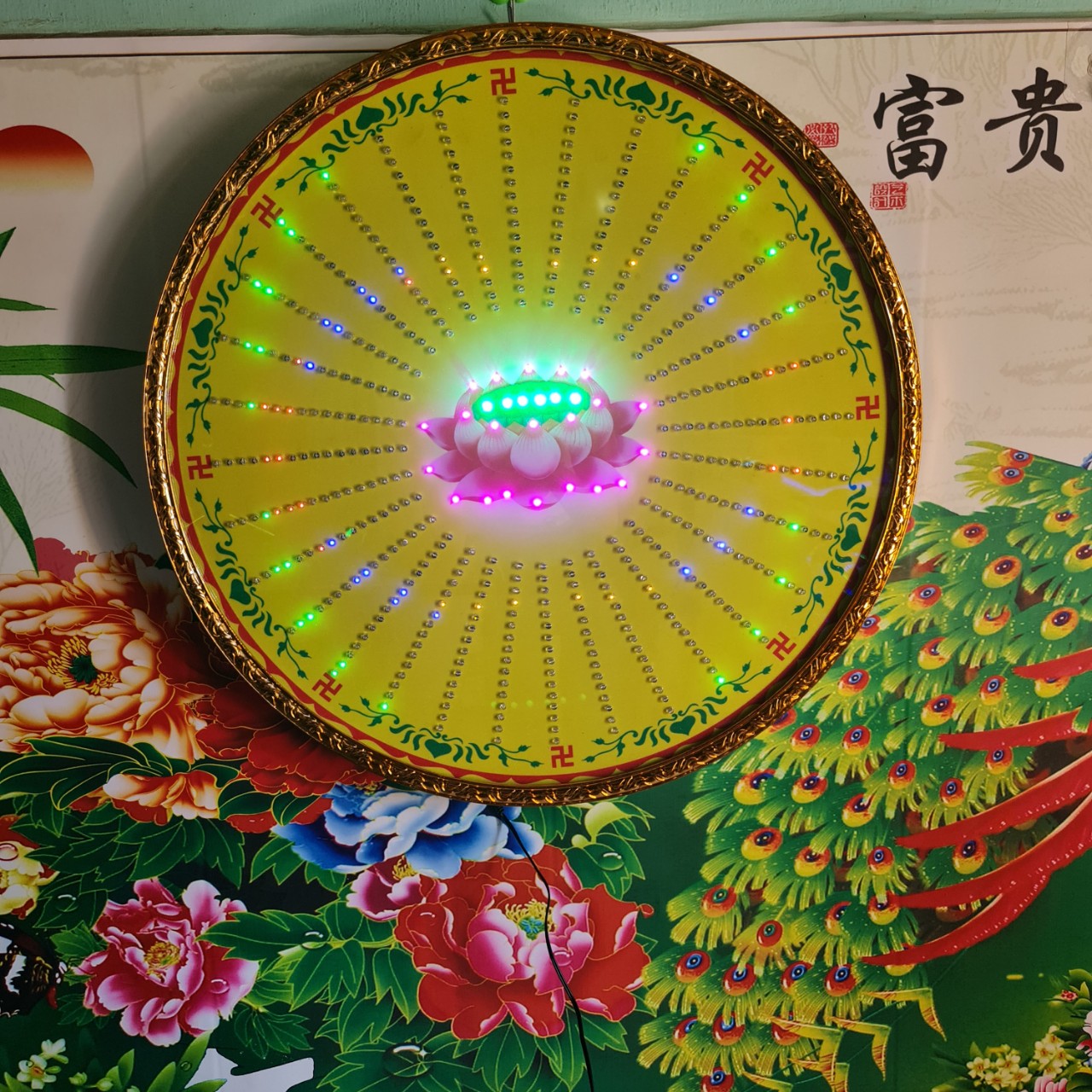 [Xưởng tuyển đại lý]Đèn thờ hào quang cao cấp 32 chương trình