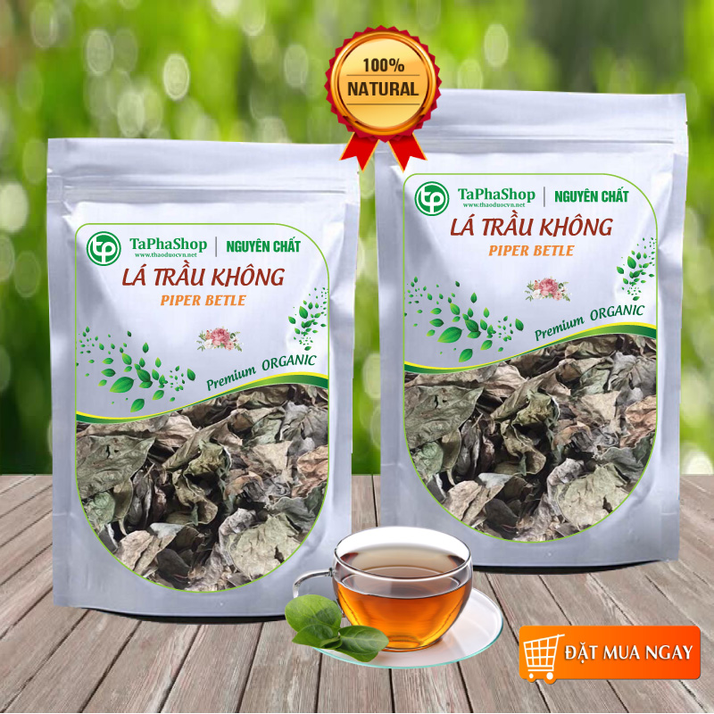 Lá trầu không sấy khô 500g - Thảo Dược Tấn Phát