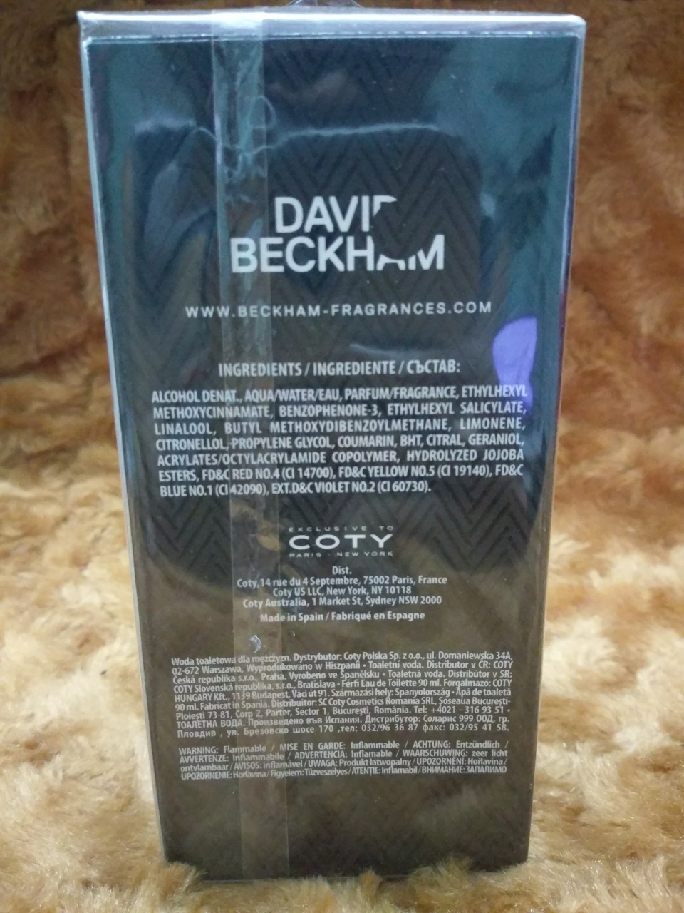 [HCM]Nước hoa nam David Beckham  Classic  90ml