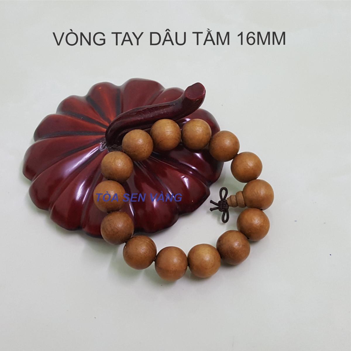 [HCM]Vòng tay dâu tằm 16mm