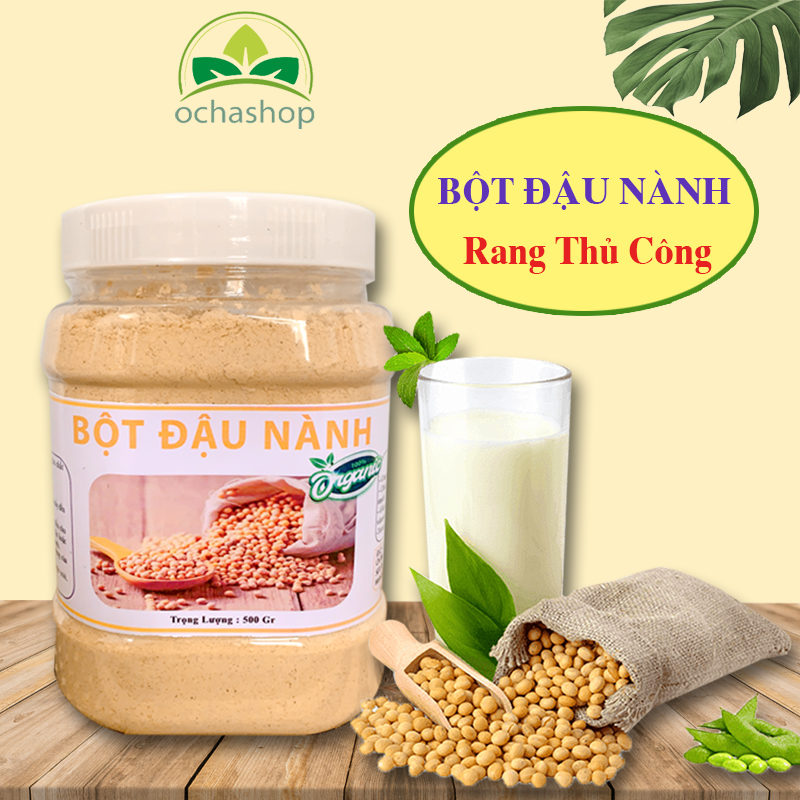Bột Đậu Nành Nguyên Chất 500gr Rang Thủ Công