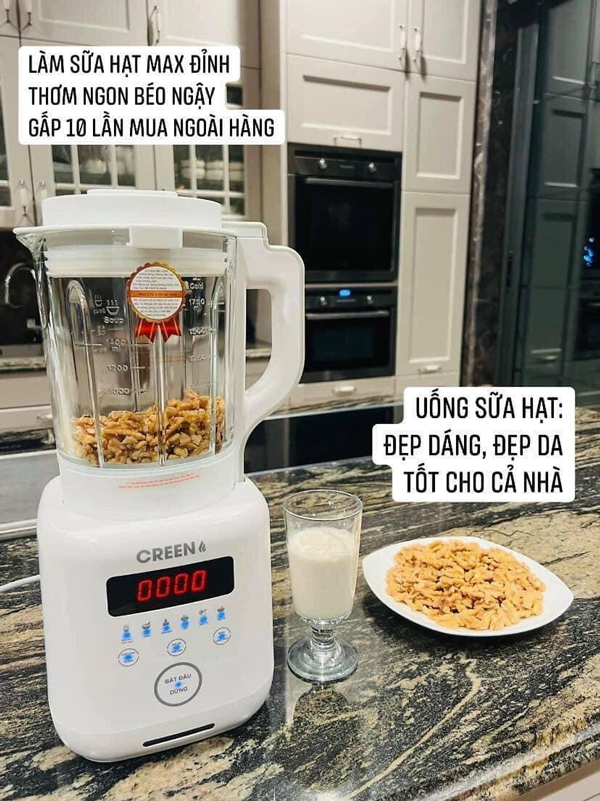 Creen Ba-138 multi-functional seed milk maker